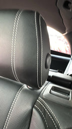 2018-2023 Range Rover Velar Rear Headrest Set, Outer & Inner, Ebony Leather L560