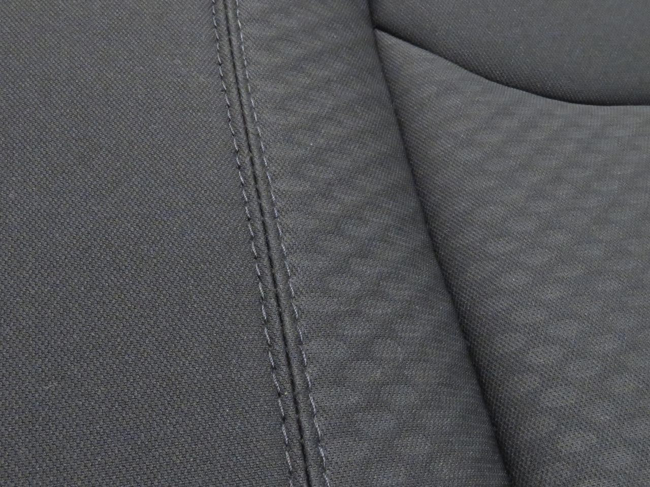 2007 - 2018 Jeep Wrangler JK Rear Seat OEM Black Cloth Folding Rear Bench 2-Door