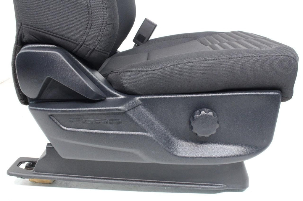 2015 - 2026 Ford F150 & Super Duty Seats, STX Black Cloth Manual w/ Lumbar