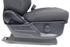 2015 - 2026 Ford F150 & Super Duty Seats, STX Black Cloth Manual w/ Lumbar