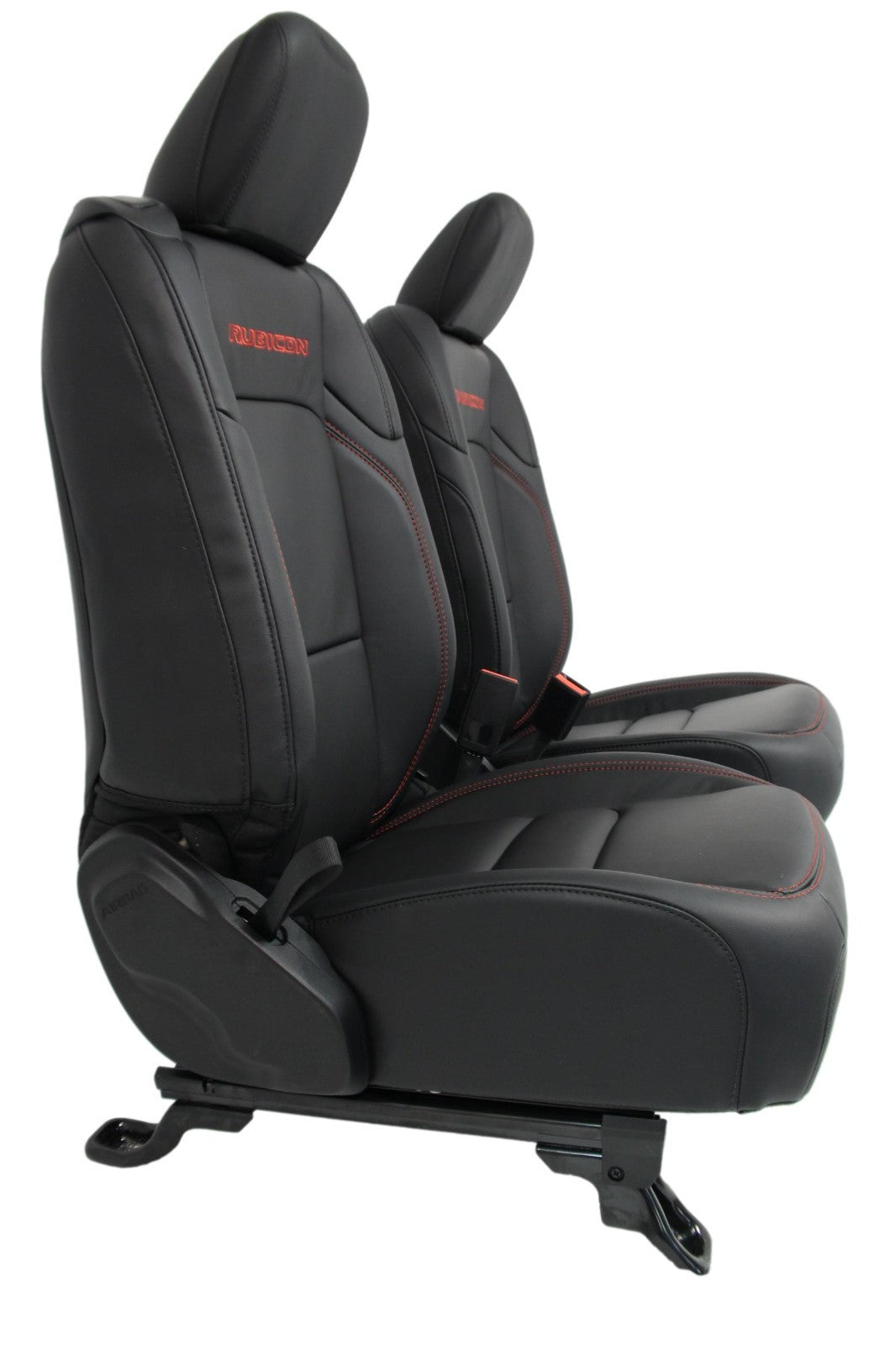 2018-2026 Jeep Wrangler 2dr JL Front & Rear Seats, Rubicon Heated Black Leather