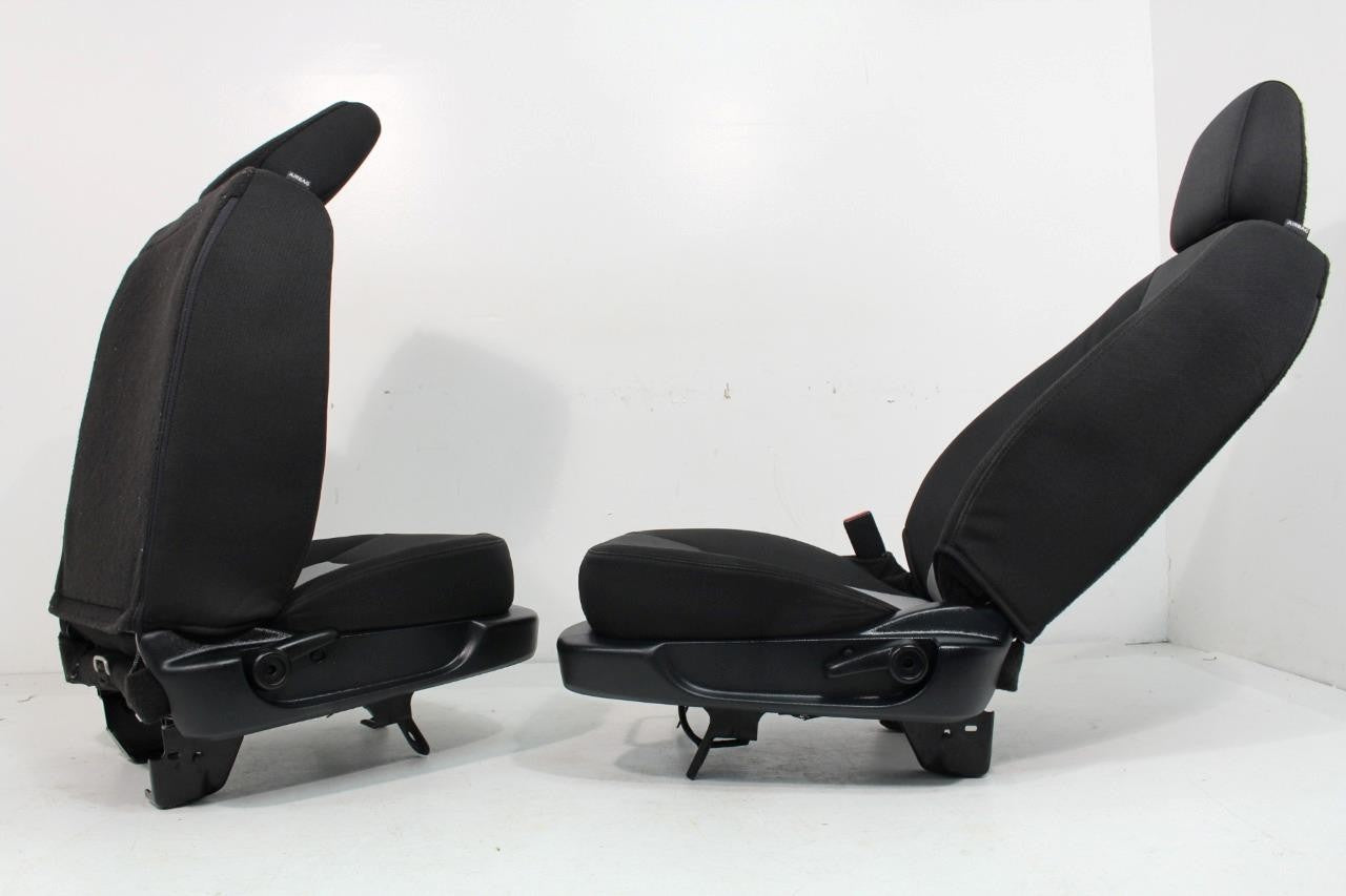 Ford Ranger Extended Cab Front BUCKET Black Grey Cloth Seats 1998 - 2011