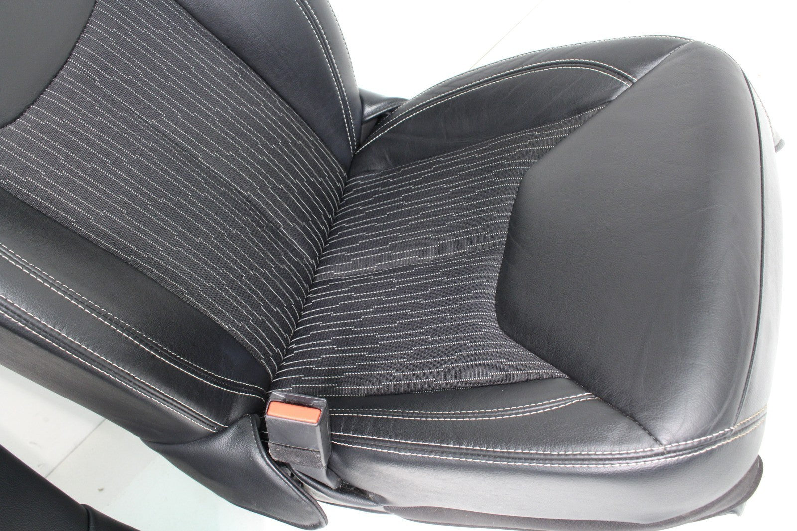 2007 - 2018 Jeep Wrangler JKU Seats Set, Oscar Mike Black Leather Freedom Edtn