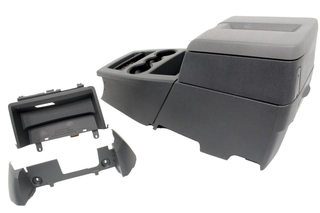 2006 - 2009 Dodge Ram Business Center Console,  Flow-Through Gray w/ Dash Trim