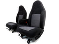 1998 - 2003 Ford Ranger Seats, Extended Cab 60-40 Split Bench, Black Gray Cloth