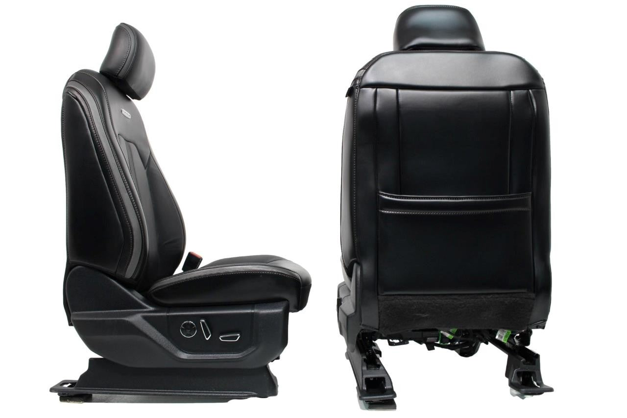 2015-2022 Ford F-Series Limited Black Leather Heated & Cooled Seats