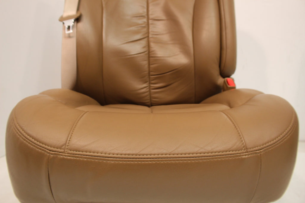 1999 - 2002 Chevy Silverado Sierra Bucket Seats, Oak Tan Leather Power Heat