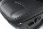 1999 - 2007 Chevy Silverado Seats, OEM Powered Heated Dark Pewter Leather