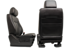 2009 - 2014 Ford F150 Front Seats, Lariat Black Leather, Heated Cooled OEM