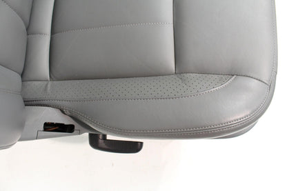 2002-2008 Dodge Ram Slate Gray Leather Seats & Woodgrain Business Console