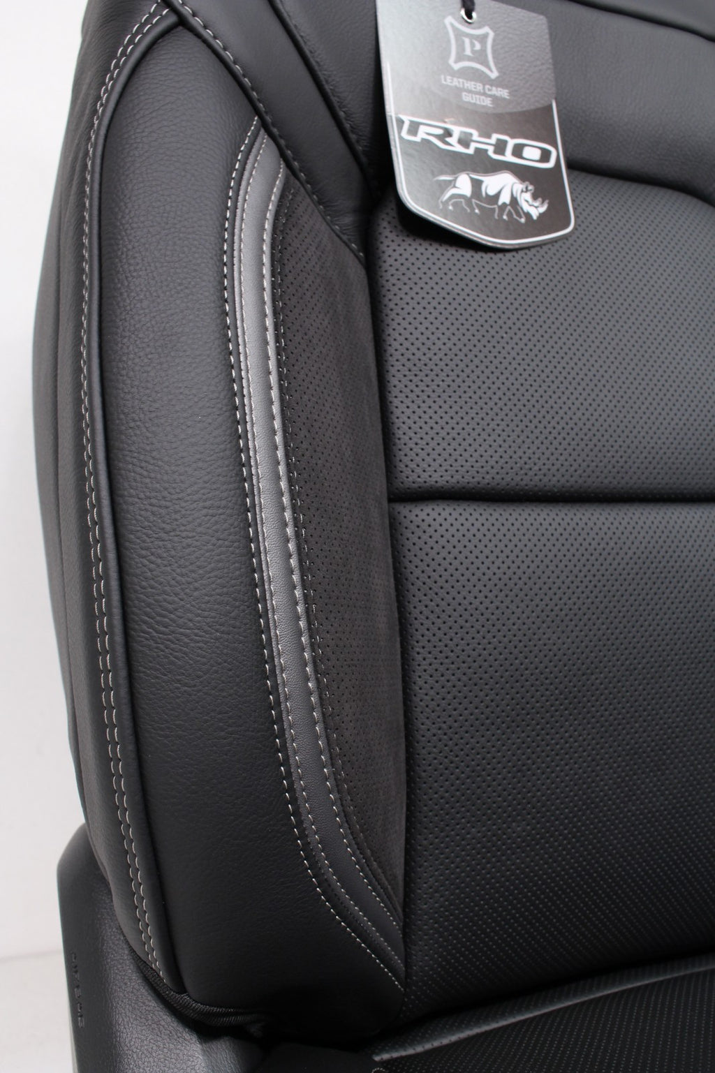 2019 - 2025 Ram 1500 Seats, Crew Cab Set, RHO Black Leather, Heated Cool Massage