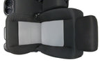 1998 - 2011 Ford Ranger Seats, 60-40 Split Bench, Black Gray Cloth, Extended Cab