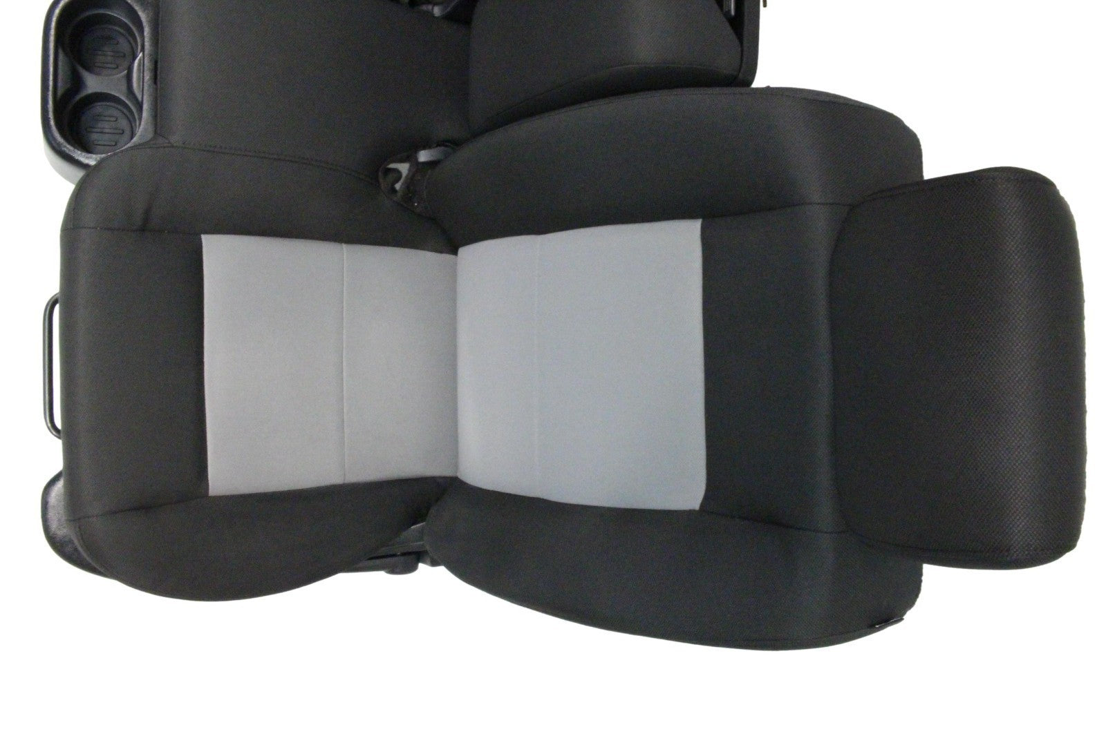 1998 - 2011 Ford Ranger Seats, 60-40 Split Bench, Black Gray Cloth, Extended Cab