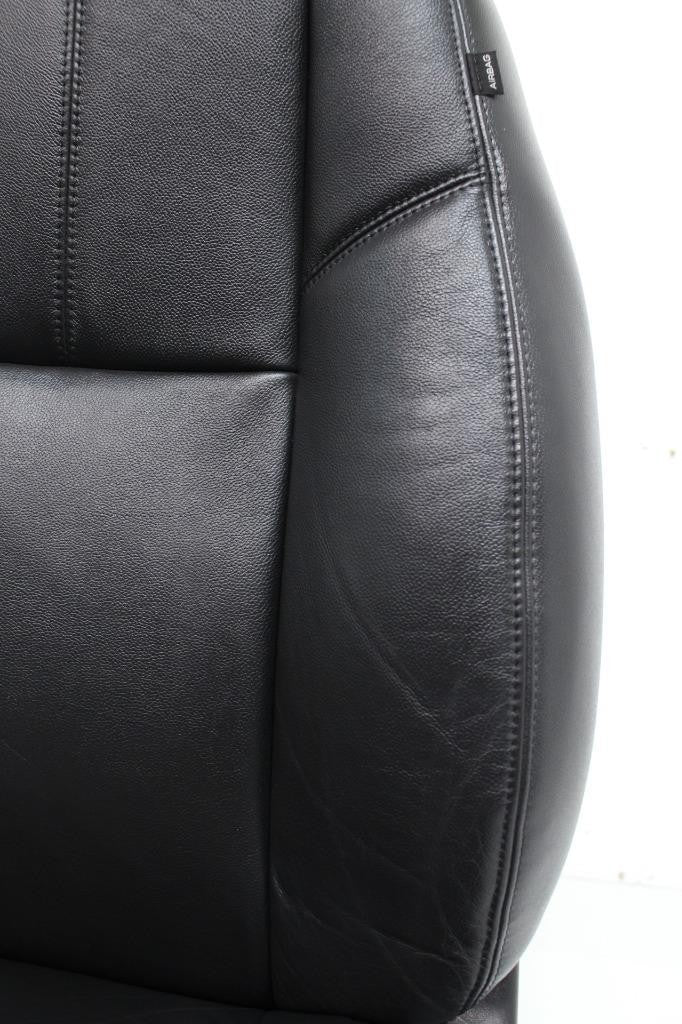 2007-2014 GM Silverado Tahoe Front Seats, LT Black Leather Lumbar w Driver Power