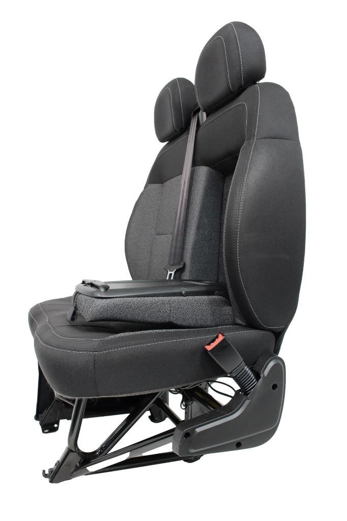 14-24 Ram ProMaster Front Passenger Bench Seat Gray Black Cloth OEM 6TH95LXBAA