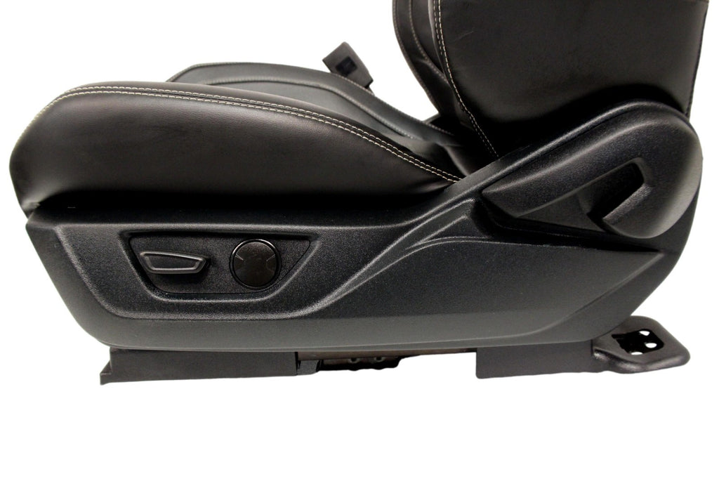 2015-2023 Ford Mustang Seats Set, Shelby GT500 Coupe Black Leather Heated Cooled