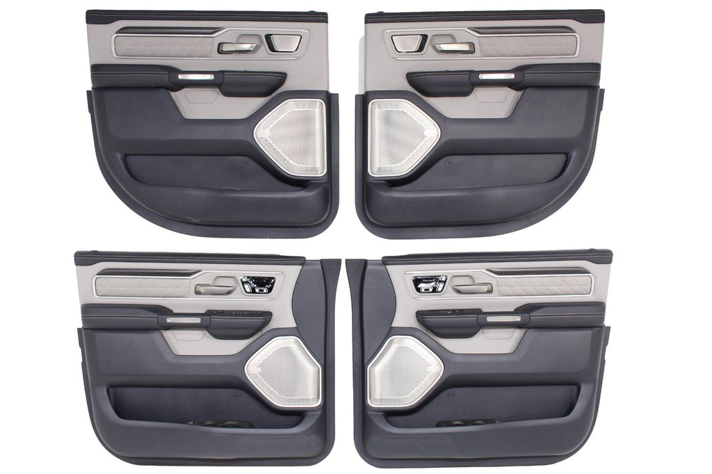 2019 - 2026 Ram 1500 Tungsten Interior, Sea Salt Indigo, Seats Console Door Trim