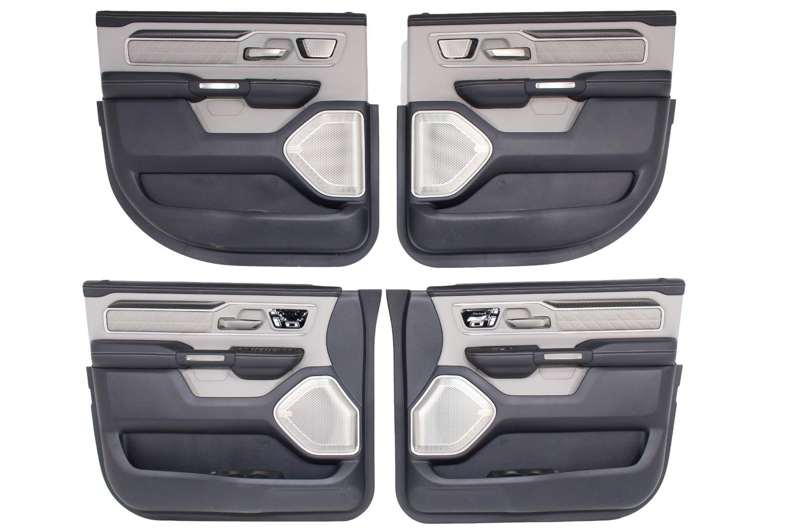 2019 - 2026 Ram 1500 Tungsten Interior, Sea Salt Indigo, Seats Console Door Trim