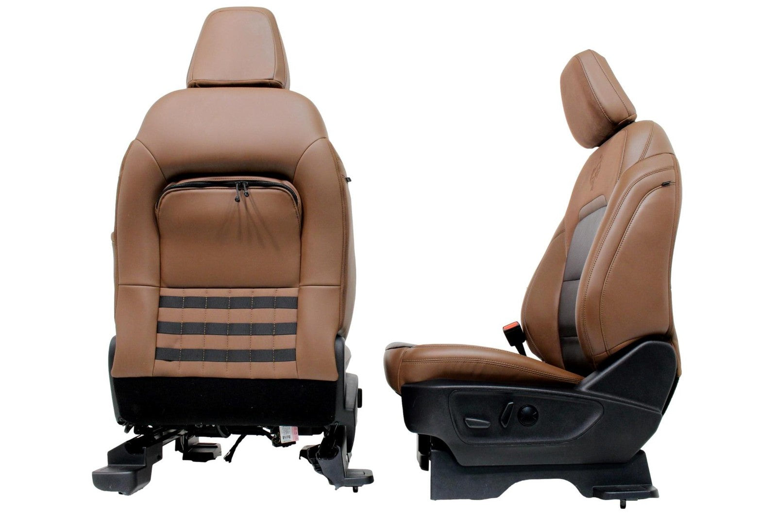 22-25 Ford Bronco Sport Badlands Seats Heated Leather Ebony Brown Project Truck