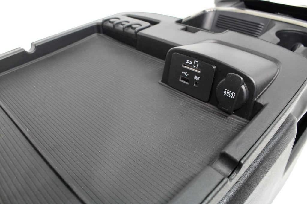 2013 - 2018 Dodge Ram Center Console, Black w/ Installation Brackets & Trim OEM