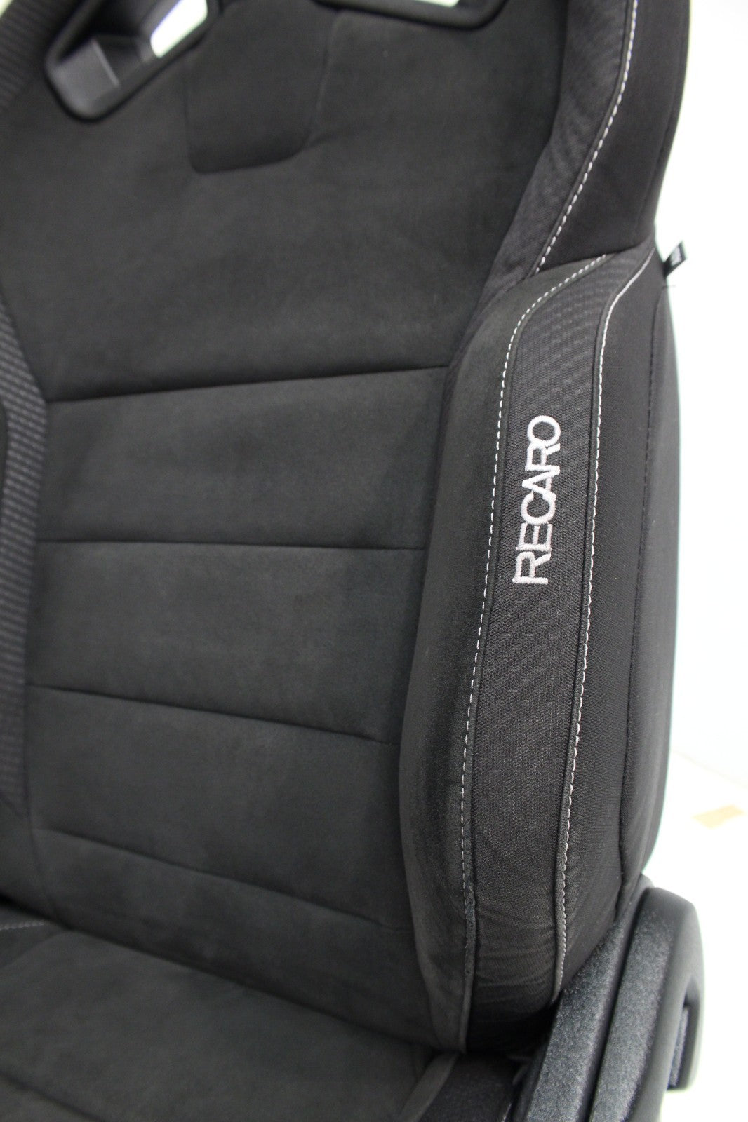 2015 - 2025 Mustang Shelby Recaro Front Seats Suede Power Tracks S550 S650 GT350