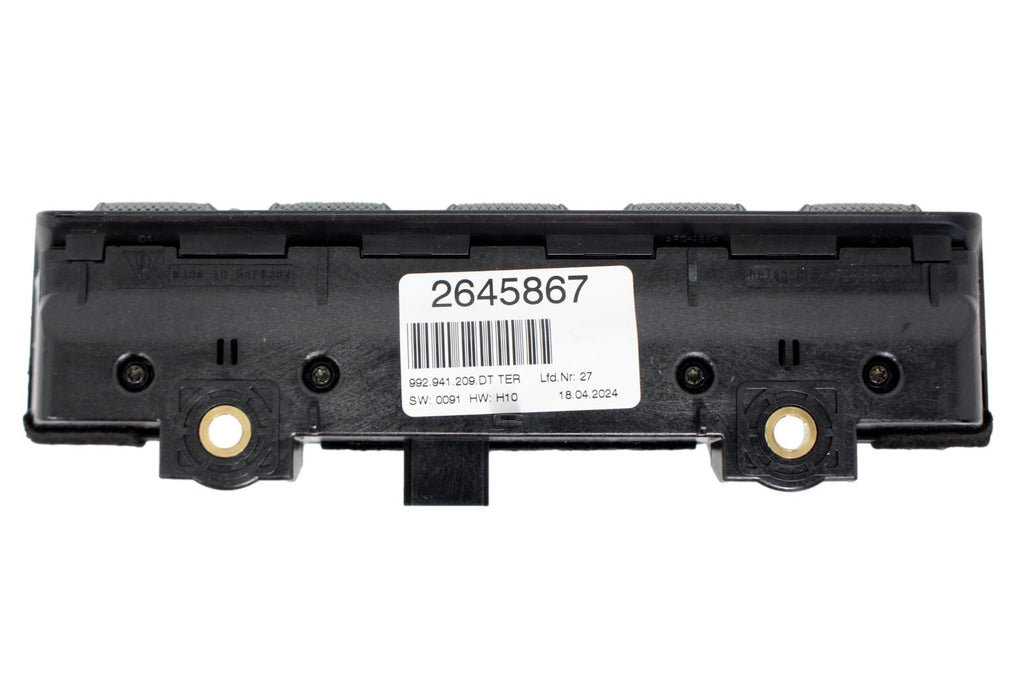 2020 - 2024 Porsche 911 992 GTS Center Console Switch Panel Unit w/ PSE PASM 2UH