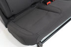 2019 - 2024 Jeep Wrangler JL 2-Door Rear Seat, Black Cloth Folding Bench OEM
