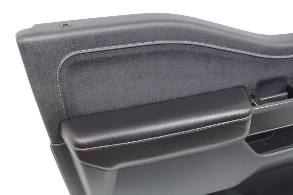 2021-2026 Ford F-150 Lariat Front Door Panel Pair, Black B&O Sound Ambient OEM