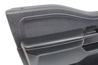2021-2026 Ford F-150 Lariat Front Door Panel Pair, Black B&O Sound Ambient OEM