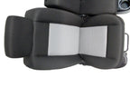 1998 - 2011 Ford Ranger Seats, 60-40 Split Bench, Black Gray Cloth, Extended Cab