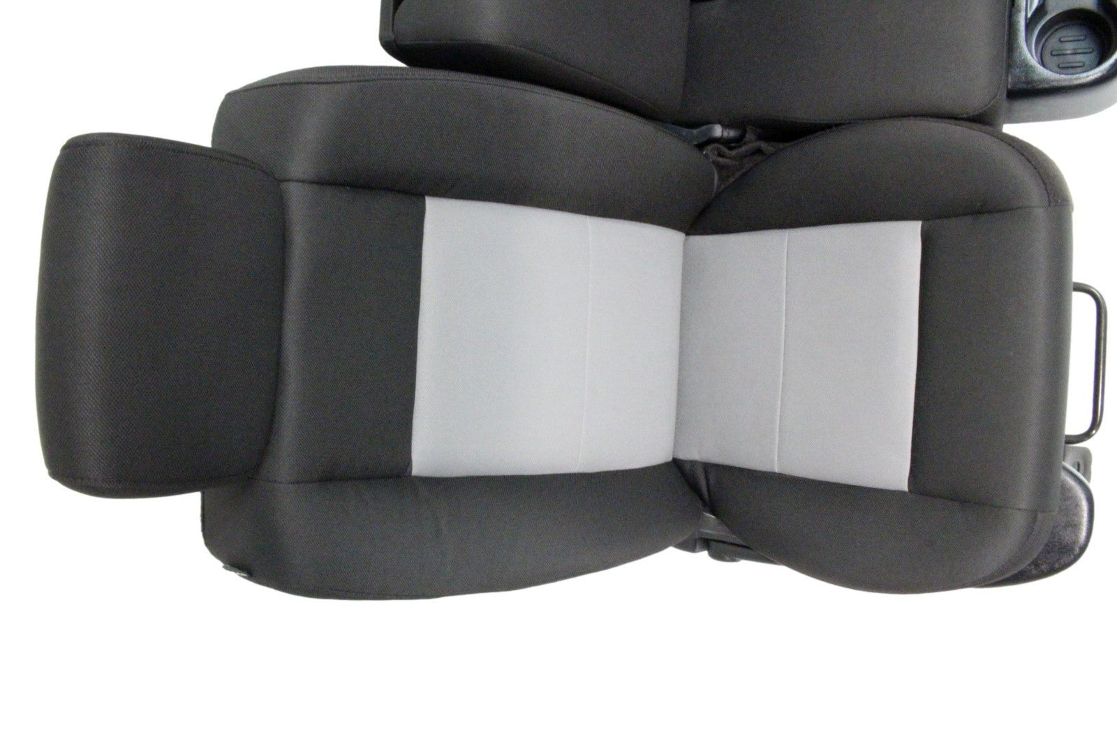 1998 - 2011 Ford Ranger Seats, 60-40 Split Bench, Black Gray Cloth, Extended Cab
