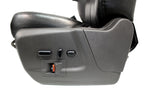 2015 - 2026 Ford Transit Front Seats, Black Leather w/ Heated Power Driver Seat
