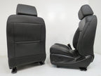 2014 - 2019 GM Sierra Silverado LTZ Seats, Front Rear Black Leather, Heat & Cool