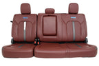 2018 - 2020 Ford F150 & Super Duty Platinum Seats Set, Dark Marsala Leather OEM