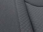 2007 - 2018 Jeep JK Wrangler 2-Door Rear Seat, OEM Black Cloth Folding Bench