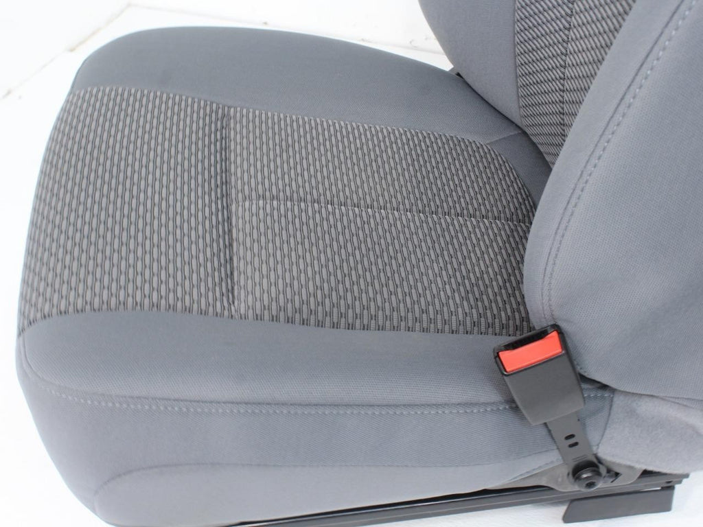 2011 - 2016 Ford Super Duty Front Seats, XLT Gray Cloth w/ Power Driver Fits 99+