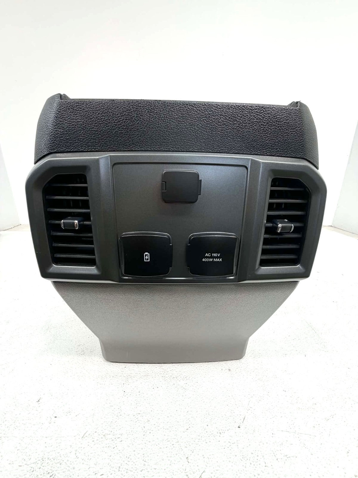 15-22 F150 Super Duty Center Console & Install Kit w/o Shifter Gray Leather XLT