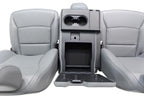 2023 - 2026 Ford Super Duty Front Seats, XL Slate Gray Vinyl Manual w/ Jumpseat