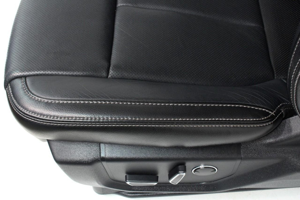 2015-2022 Ford F150 Super Duty Lariat Front Seats, Black Leather Heat Ventilated