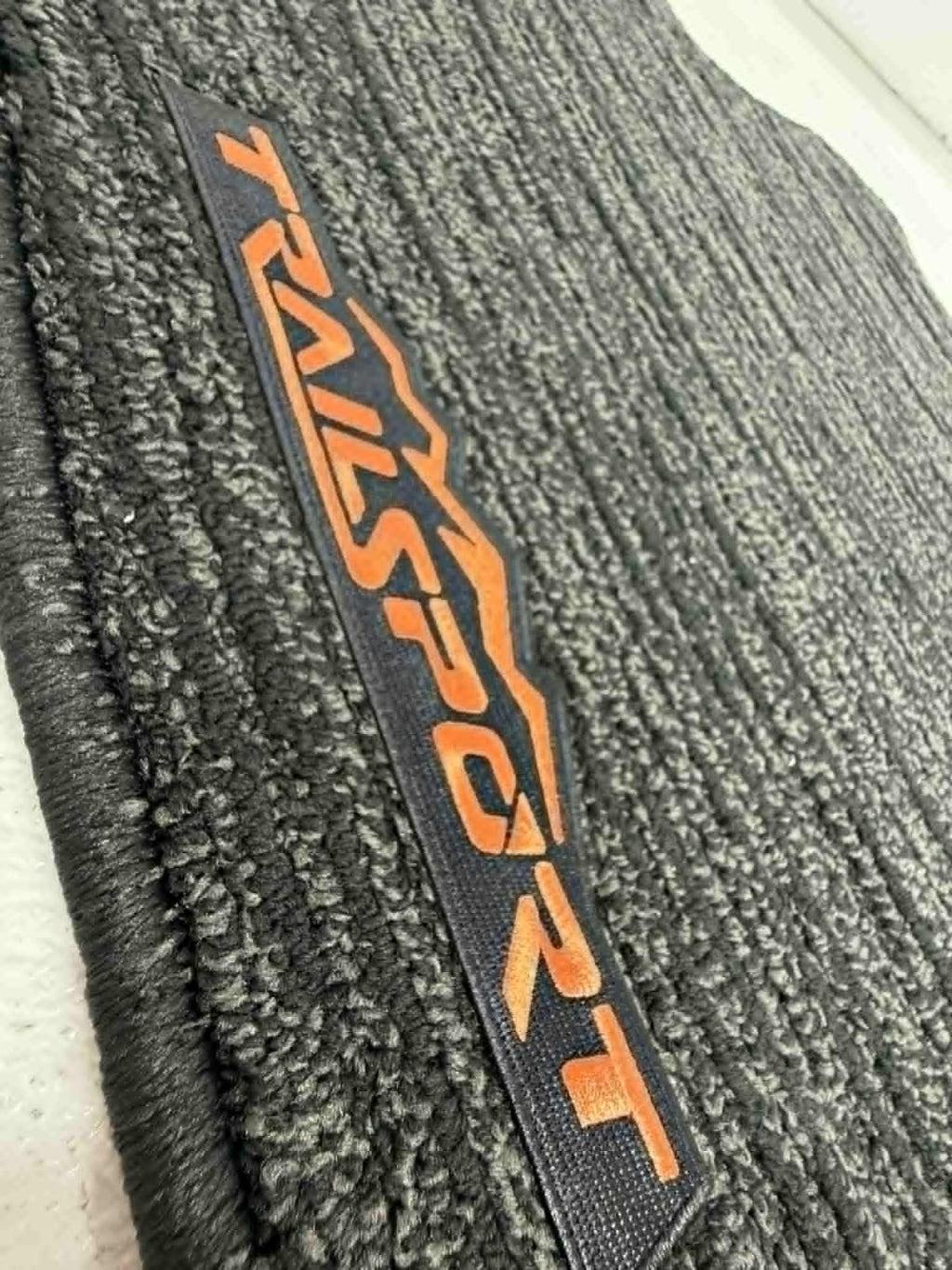2026 - 2027 Genuine Honda Passport Floor Mats Set, TrailSport Black Orange OEM