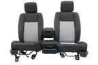 1998 - 2011 Ford Ranger Seats, 60-40 Split Bench, Black Gray Cloth, Extended Cab
