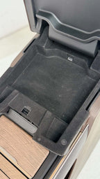 2019 - 2026 DT Ram 1500 Center Console, Brown Leather LONGHORN Wireless Charging