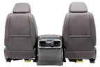 20-22 Sierra Denali Leather Seats Heated Cooled Door Panels Console, Brown Blue