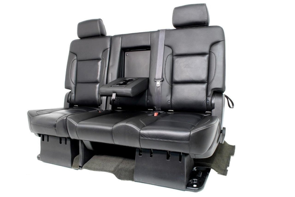 2015 - 2020 Yukon XL Suburban 2nd Row Bench Seat, LTZ Leather OEM Powered Heated