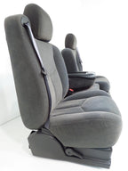 1999 - 2006 Chevy Silverado Seats, Split Front Bench Seat, Dark Gray Cloth OEM