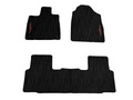 2026 - 2027 Genuine Honda Passport Floor Mats Set, TrailSport Black Orange OEM