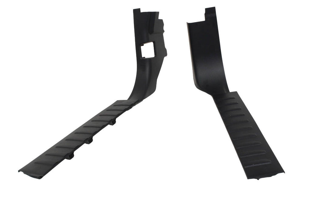 2021-2026 Ford F150 Front Door Sill Kick Panel Scuff Plate Trim Pair Black LH RH
