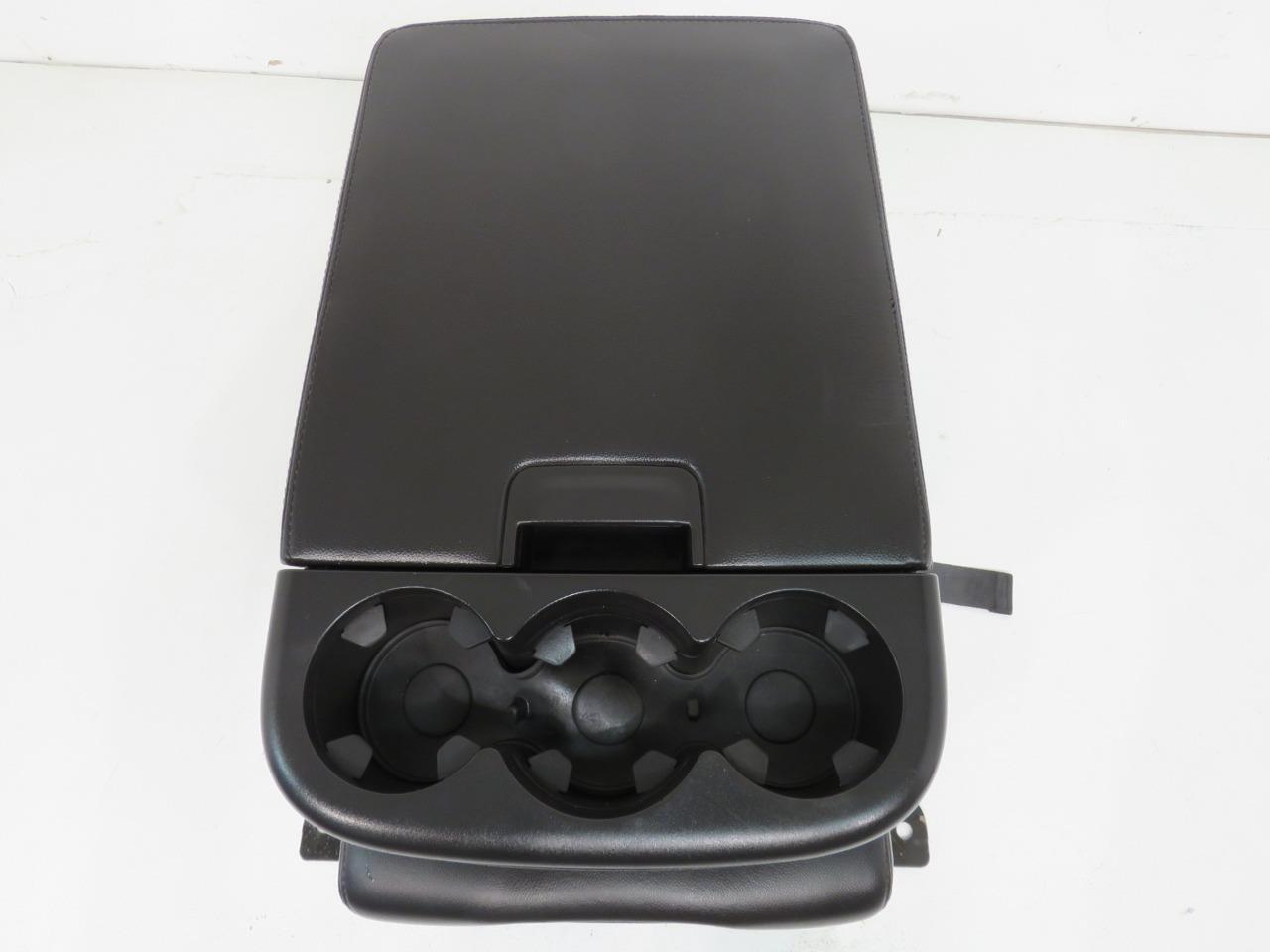 07 - 14 Chevy Silverado GMC Sierra Tahoe Yukon Black Leather Jump Seat Console