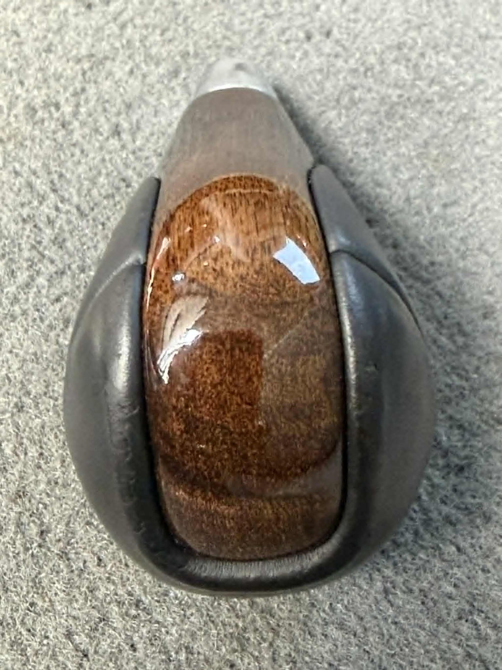 2010-2015 Lexus Rx350 Center Console Gear Shifter Knob w/ Woodgrain Brown OEM