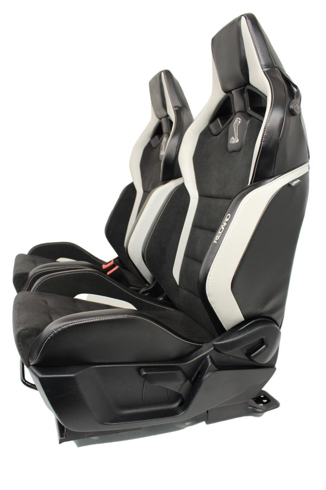 2015 - 2025 Mustang Shelby GT500 Recaro Front Seats Suede S550 S650 OEM Leather